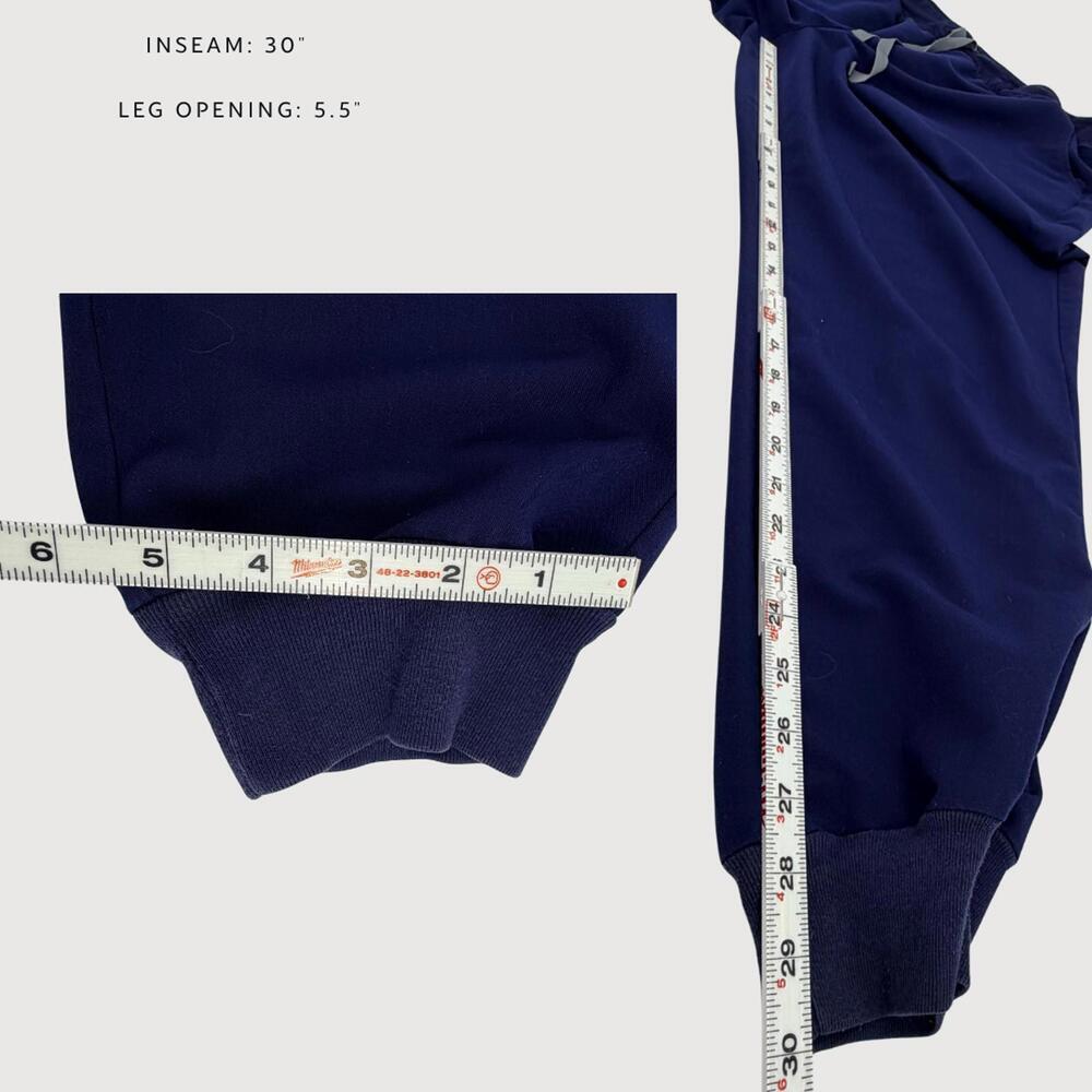 FIGS Zamora Jogger Scrub Pants Navy Blue XL - Picture 8 of 9